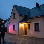 Burglars Trapped on Roof by Police in Chambourcy