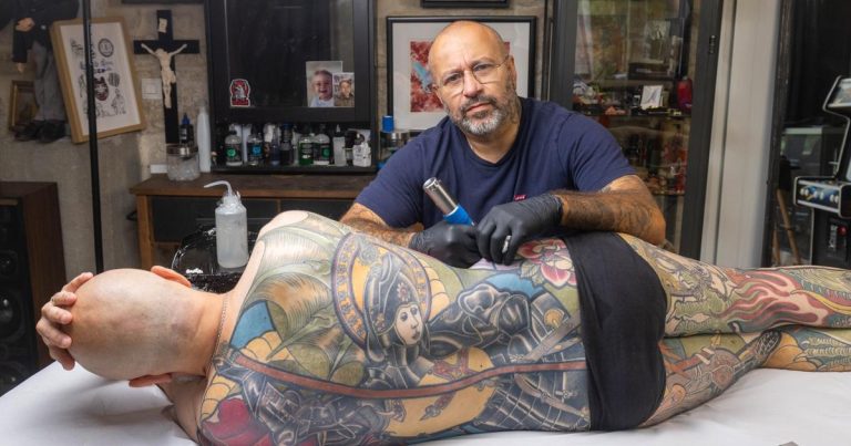 Mikael de Poissy: The Tattoo Artist Reviving Religious Ink