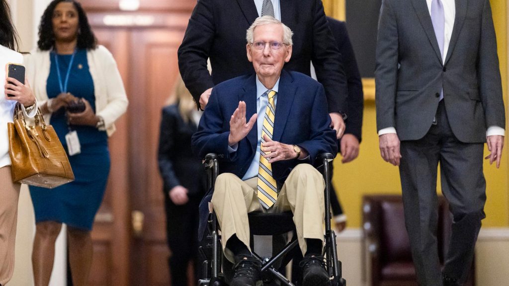 Mitch McConnell Returns to Senate After Three-Month Absence