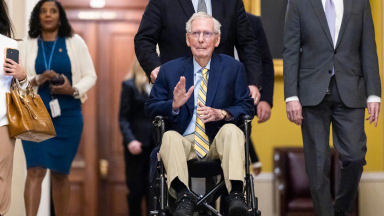Mitch McConnell Returns to Senate After Three-Month Absence