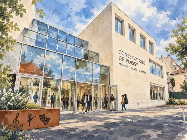 Poissy Opens New €17.7M Conservatory After Years of Overcrowding