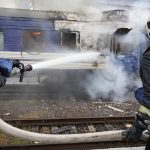 Russia Drone Strike on Ukraine Train Bound for Poland
