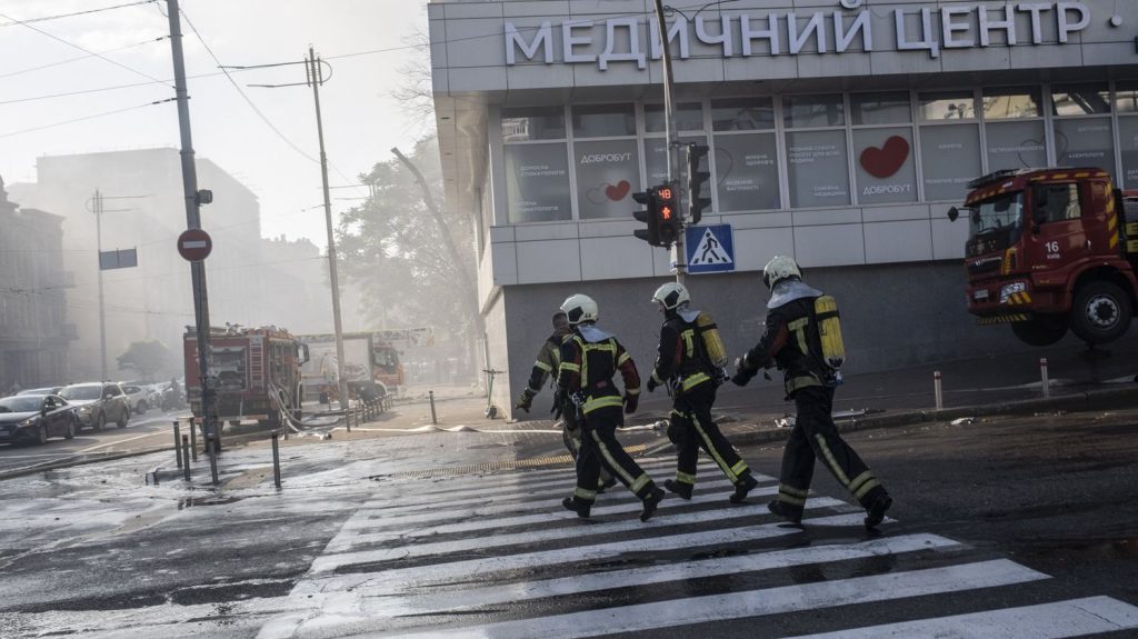 Russia Strikes Kyiv Energy Sites, Killing Four