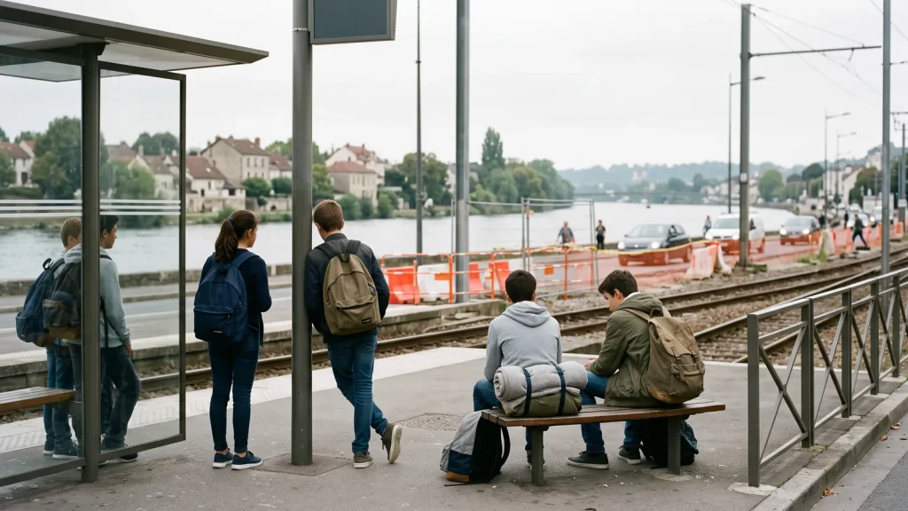 Triel-sur-Seine: Mayor's Note for Students Delayed by Roadworks