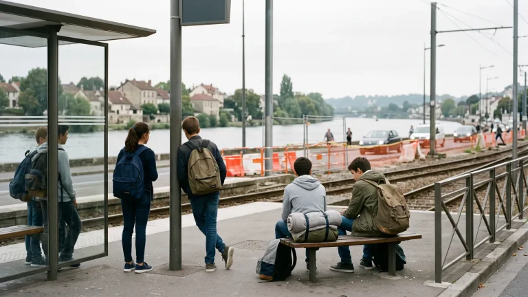 Triel-sur-Seine: Mayor's Note for Students Delayed by Roadworks