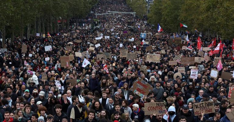 France Protests: Paris March Ends Calmly, Tensions Flare in Marseille