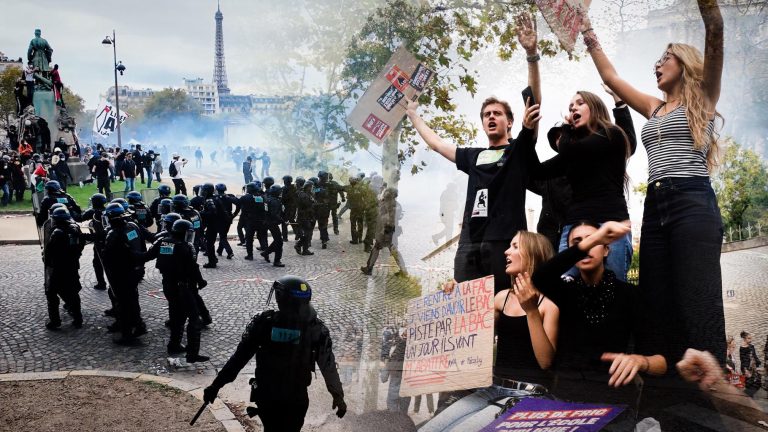 France Student Protests Continue Despite School Holidays