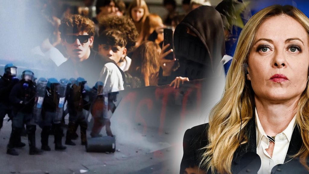 Italy's Meloni Deploys Army as Youth Riots Spread