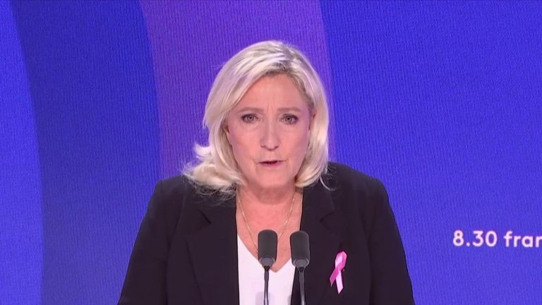 Le Pen Accuses Government of Losing Control After Violence