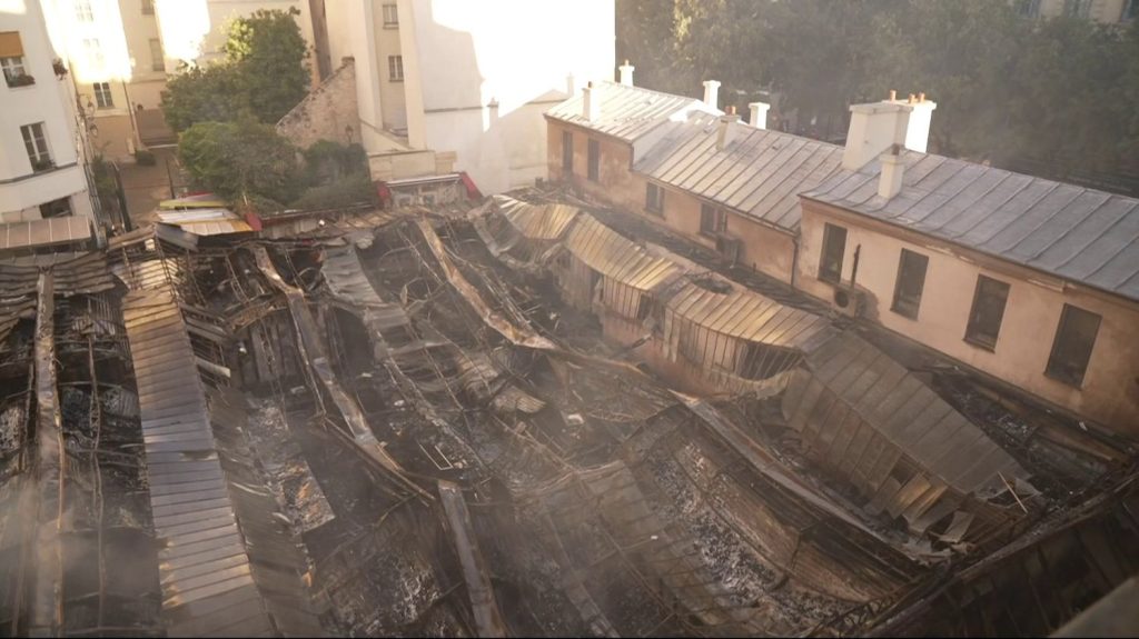 Paris's Enfants Rouges Market Destroyed by Fire