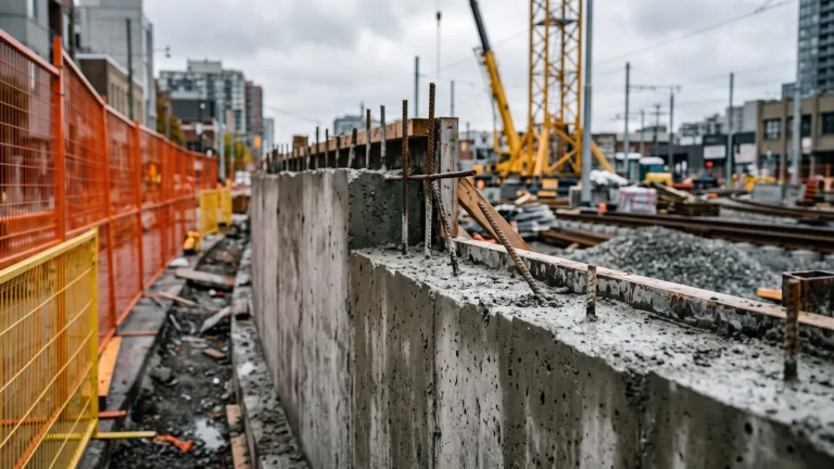 Poissy: Why Concrete Walls Are Rising Along the Future T13 Tram