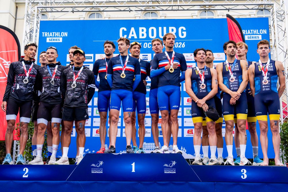 Poissy Triathlon Wins French Club Championship in Cabourg