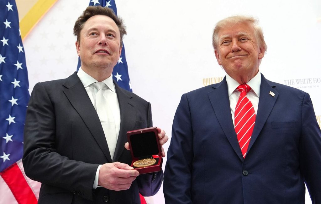 Trump Awards Musk National Medal of Science at DC Summit