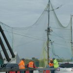 Ukraine Installs Anti-Drone Nets on Kyiv Bridge